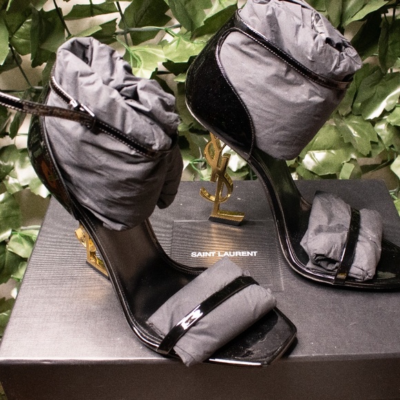 Yves Saint Laurent Opyum Sandal Heel EU 39 US 9 - Picture 2 of 6